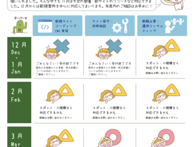 2025年11月の活動報告（月報）