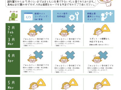 2026年1月の活動報告（月報）